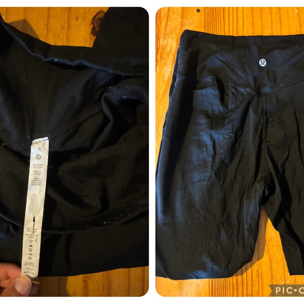 lululemon athletica Black Leggings